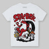 Jordan 14 Retro Ferrari (2025) DopeSkill Toddler Kids T-shirt Stay Busy Graphic Streetwear - White