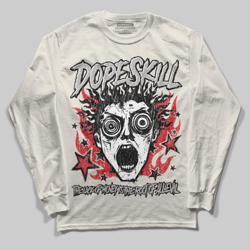 Jordan 1 Retro High OG “Sail” DopeSkill Long Sleeve T-Shirt Root of Evil Graphic Streetwear