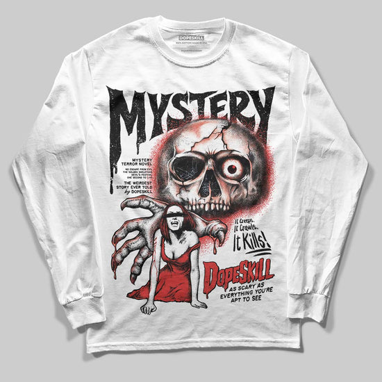 Jordan 6 “Reverse Infrared” DopeSkill Long Sleeve T-Shirt Mystery Ghostly Grasp Graphic Streetwear - White