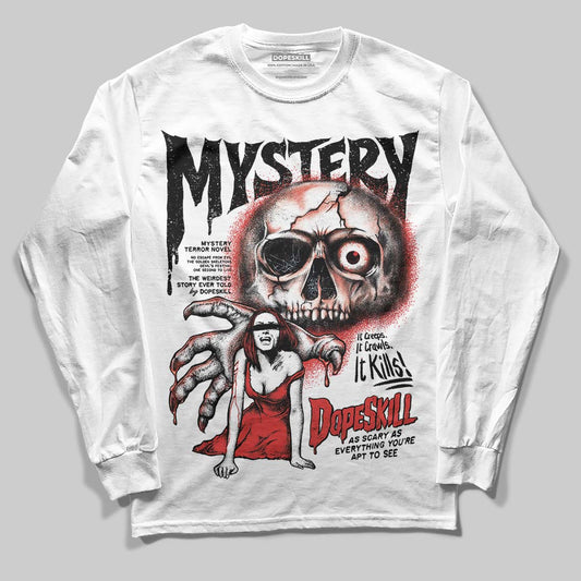 Jordan 6 “Reverse Infrared” DopeSkill Long Sleeve T-Shirt Mystery Ghostly Grasp Graphic Streetwear - White