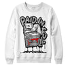 Jordan 1 Low OG “Shadow” DopeSkill Sweatshirt Paid In Full Graphic Streetwear - White