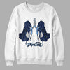 Jordan 5 Midnight Navy DopeSkill Sweatshirt Breathe Graphic Streetwear