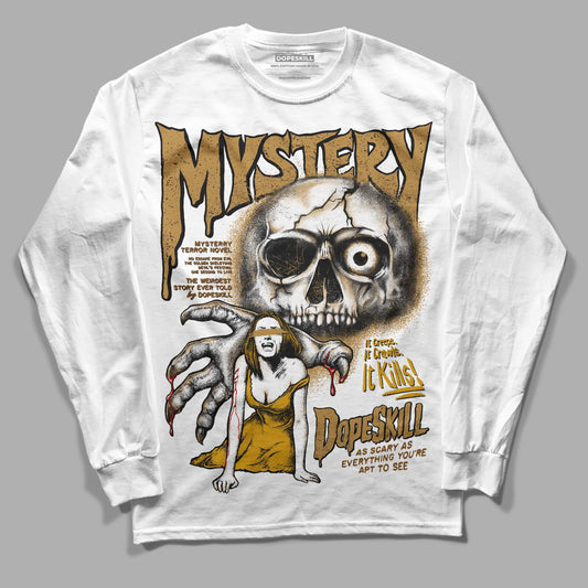 Jordan 13 Wheat 2023 DopeSkill Long Sleeve T-Shirt Mystery Ghostly Grasp Graphic Streetwear - White