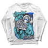 Dunk Low Argon DopeSkill Long Sleeve T-Shirt Stackin Mines Graphic Streetwear - White