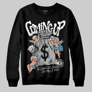 Jordan 10 OG “Steel” DopeSkill Sweatshirt Money Bag Coming Up Graphic Streetwear - Black