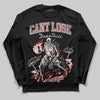 Jordan 40 “Dusty Rose” DopeSkill Long Sleeve T-Shirt Cant Lose Graphic Streetwear - Black