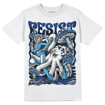 Jordan 13 Retro French Blue DopeSkill T-Shirt Resist Graphic Streetwear - White