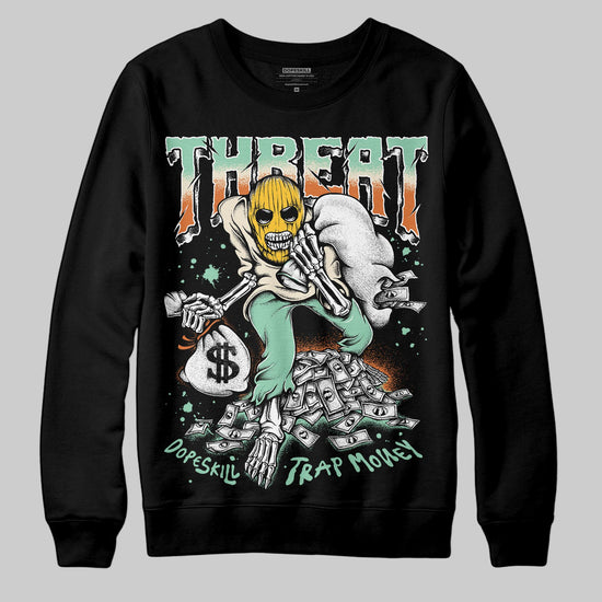 SB Dunk Low Rodeo Tourmaline DopeSkill Sweatshirt Threat Graphic Streetwear - black