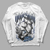 Jordan 5 Midnight Navy DopeSkill Long Sleeve T-Shirt Money On My Mind Graphic Streetwear