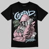 Jordan 4 Retro Valentine's Day (2026) (GS) DopeSkill T-Shirt Grind Pray Graphic Streetwear - Black