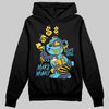 Jordan 11 Retro Gamma Blue (2025) DopeSkill Hoodie Sweatshirt Make Money Graphic Streetwear - Black