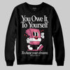 Diesel Pink S - Serendipity Pro-X1 Trainers DopeSkill Sweatshirt Owe It To Yourself Graphic Streetwear - Black