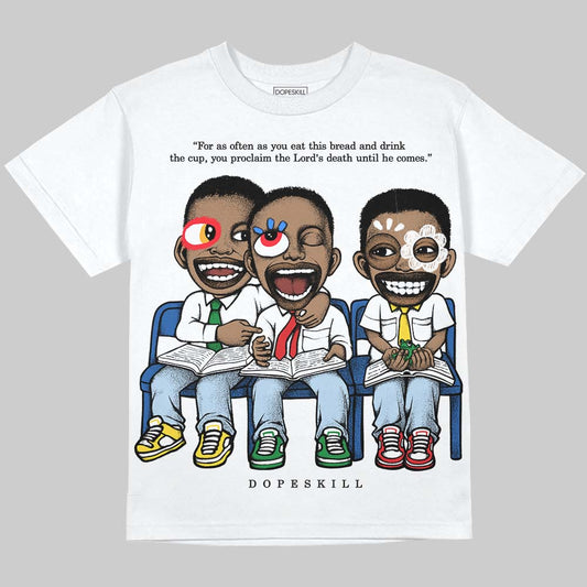 Jordan 11 Low “Space Jam” DopeSkill Oversize Print T-Shirt First Sunday Graphic Streetwear