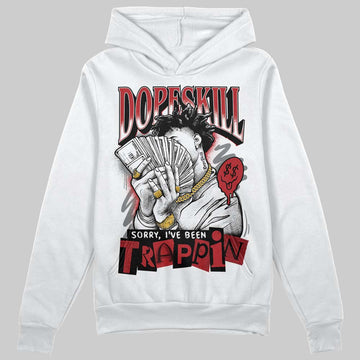 Jordan 8 Retro Bugs Bunny (2025) DopeSkill Hoodie Sweatshirt Sorry I've Been Trappin Graphic Streetwear - White