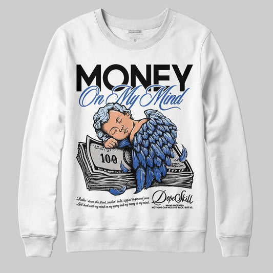 Awake NY x Jordan 5 Retro 'Black Racer Blue' DopeSkill Sweatshirt MOMM Graphic Streetwear -0 White