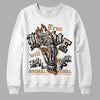 Jordan 3 Retro Palomino DopeSkill Sweatshirt True Love Will Kill You Graphic Streetwear - White