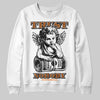 Orange Sneakers DopeSkill Sweatshirt Trust Nobody Graphic Streetwear - White