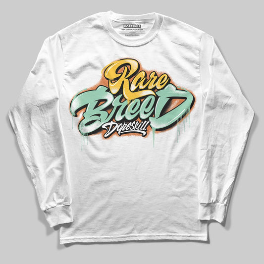 SB Dunk Low Rodeo Tourmaline DopeSkill Long Sleeve T-Shirt Rare Breed Type Graphic Streetwear - White