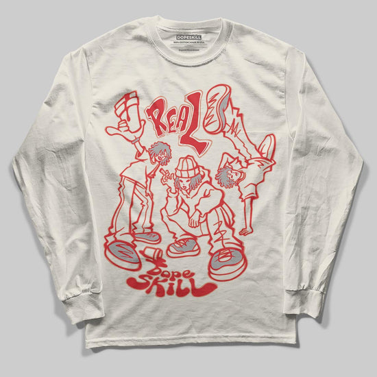 Jordan 1 Retro High OG “Sail” DopeSkill Long Sleeve T-Shirt Real Y2K Players Graphic Streetwear