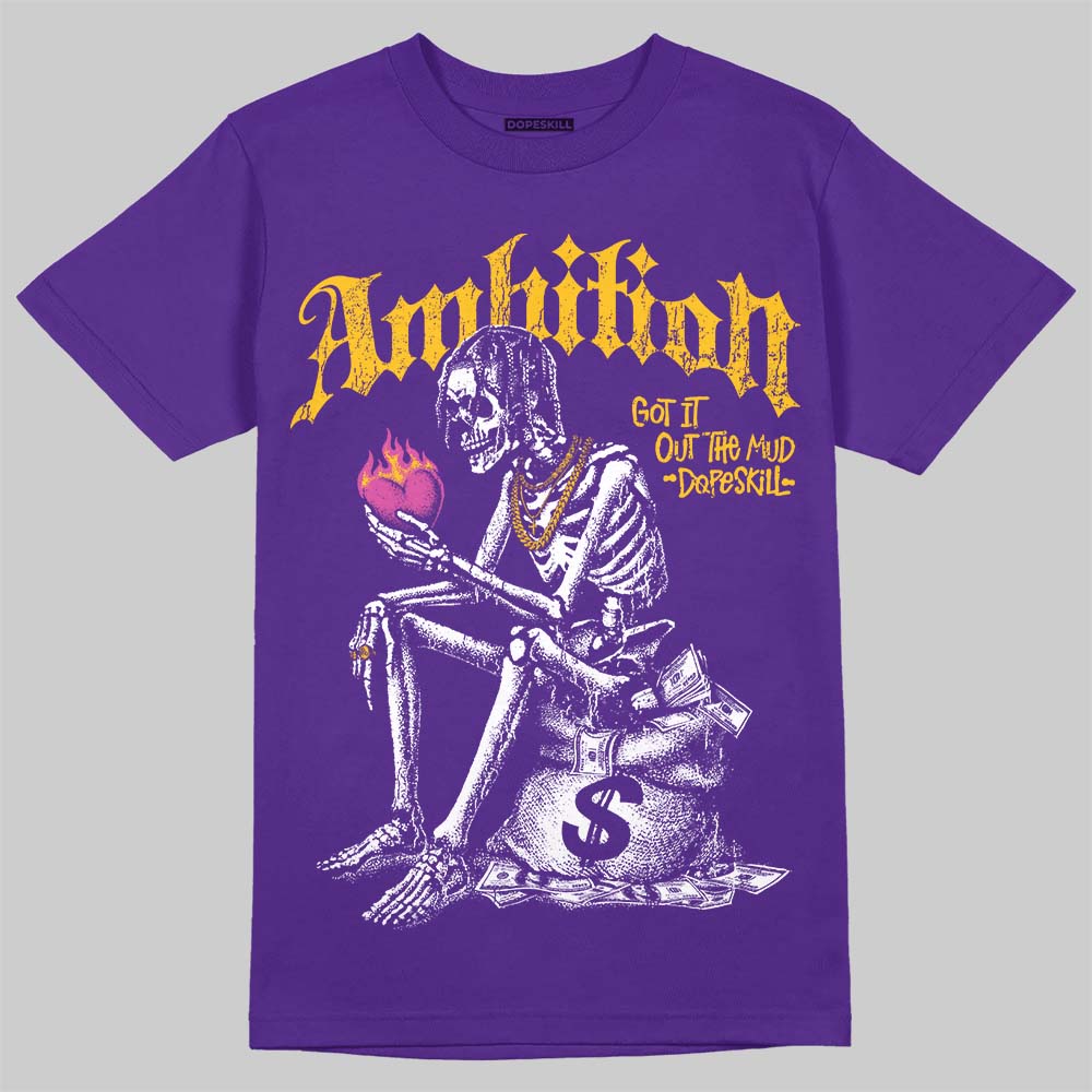 PURPLE Sneakers DopeSkill T-Shirt Ambition Graphic Streetwear - Purple