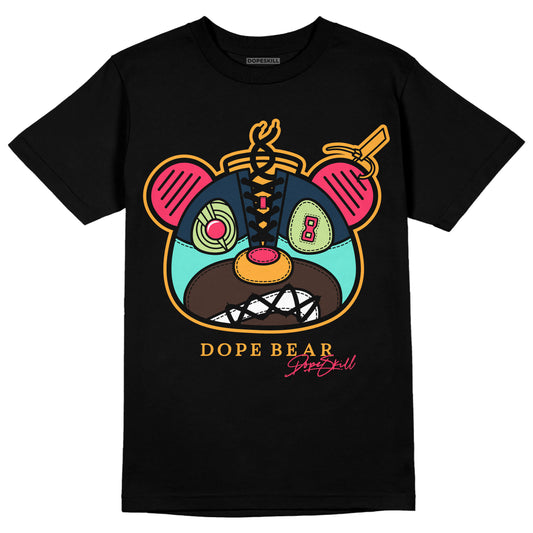 AJ 1 Low Flyease Bio Hack DopeSkill T-Shirt Sneaker Bear Head Graphic