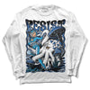Jordan 11 Low “Space Jam” DopeSkill Long Sleeve T-Shirt Resist Graphic Streetwear - White