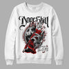 Jordan 1 Retro High OG "Satin Bred" DopeSkill Sweatshirt Money Loves Me Graphic Streetwear - White