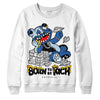 Jordan 11 Low “Space Jam” DopeSkill Sweatshirt Born To Be Rich Graphic Streetwear - White