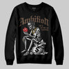 A Ma Maniére x Air Jordan 4 “Dark Mocha” DopeSkill Sweatshirt Ambition Graphic Streetwear - Black