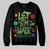 Foamposite Pro 'Pine Green' DopeSkill Sweatshirt Let 'em Hate Graphic Streetwear - Black