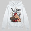 Jordan 9 'Olive' DopeSkill Hoodie Sweatshirt New No Days Off Graphic Streetwear - White