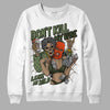 Olive Sneakers DopeSkill Sweatshirt Don't Kill My Vibe Graphic Streetwear - White 