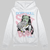 Jordan 4 Retro Valentine's Day (2026) (GS) DopeSkill Hoodie Sweatshirt Stay It Busy Graphic Streetwear - White