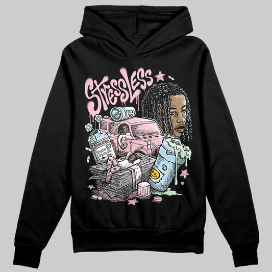 Jordan 4 Retro Valentine's Day (2026) (GS) DopeSkill Hoodie Sweatshirt Stressless Graphic Streetwear - Black