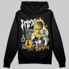 Jordan 12 "Phantom" DopeSkill Hoodie Sweatshirt Drip'n Never Tripp'n Graphic Streetwear - Black