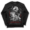 Jordan 14 "Black/White" DopeSkill Long Sleeve T-Shirt Show Me The Money Graphic Streetwear - Black