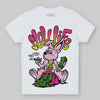 Pink Sneakers DopeSkill Toddler Kids T-shirt Slow Life Graphic Streetwear - White