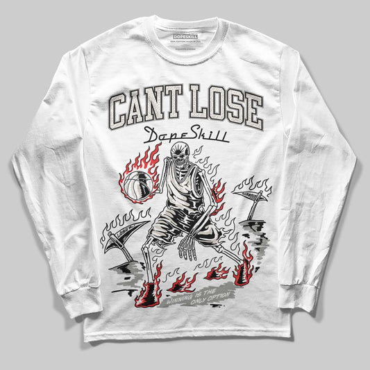 Jordan 3 Retro Pure Money DopeSkill Long Sleeve T-Shirt Cant Lose Graphic Streetwear - WHite