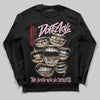 Awake NY x Air Jordan 5 Arctic Pink DopeSkill Long Sleeve T-Shirt The Mouth With No Droughts Graphic Streetwear - Black