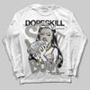 Jordan 3 Retro Pure Money DopeSkill Long Sleeve T-Shirt Stay It Busy Graphic Streetwear - White
