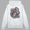 Jordan 2 “Mauve/Off-Noir” DopeSkill Hoodie Sweatshirt Takin No L's Graphic Streetwear - White 