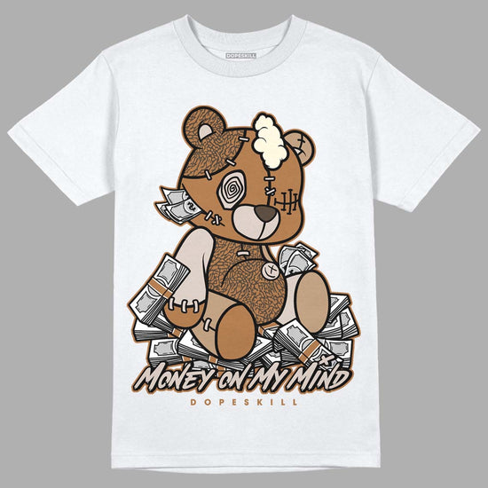 Jordan 3 Retro Palomino DopeSkill T-Shirt MOMM Bear Graphic Streetwear - White