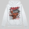 Jordan 3 “Fire Red” DopeSkill Hoodie Sweatshirt MILF Graphic Streetwear - White