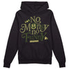Jordan 4 Retro SE Craft Medium Olive DopeSkill Hoodie Sweatshirt No Money No Funny Graphic Streetwear - Black