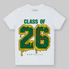 Green Sneakers DopeSkill Toddler Kids T-shirt 26 Drip Graphic Streetwear - White 
