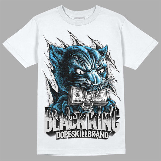 Dunk Low ‘Pure Platinum’ DopeSkill T-Shirt Black King Graphic Streetwear - White
