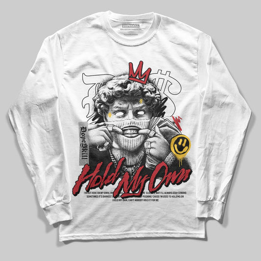 Jordan 14 Retro Ferrari (2025) DopeSkill Long Sleeve T-Shirt In My Way Graphic Streetwear - White 