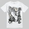 Jordan 3 “Off Noir” DopeSkill T-Shirt Trust God Graphic Streetwear - White