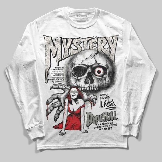 Jordan 3 Retro Pure Money DopeSkill Long Sleeve T-Shirt Mystery Ghostly Grasp Graphic Streetwear - White