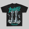 Aqua Oversize Print 'Loyalty' DopeSkill Graphic T-shirt Streetwear - Black